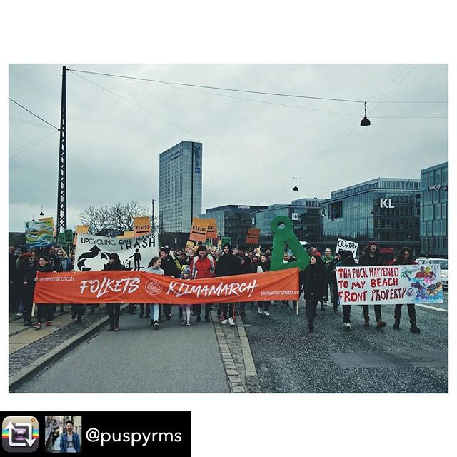 Repost from @puspyrms - There's no Planet B! 🌍 #climatemarchcph #klimamarchkbh #climatemarch #climatechange #peopleclimatemarch @climatemarchcph