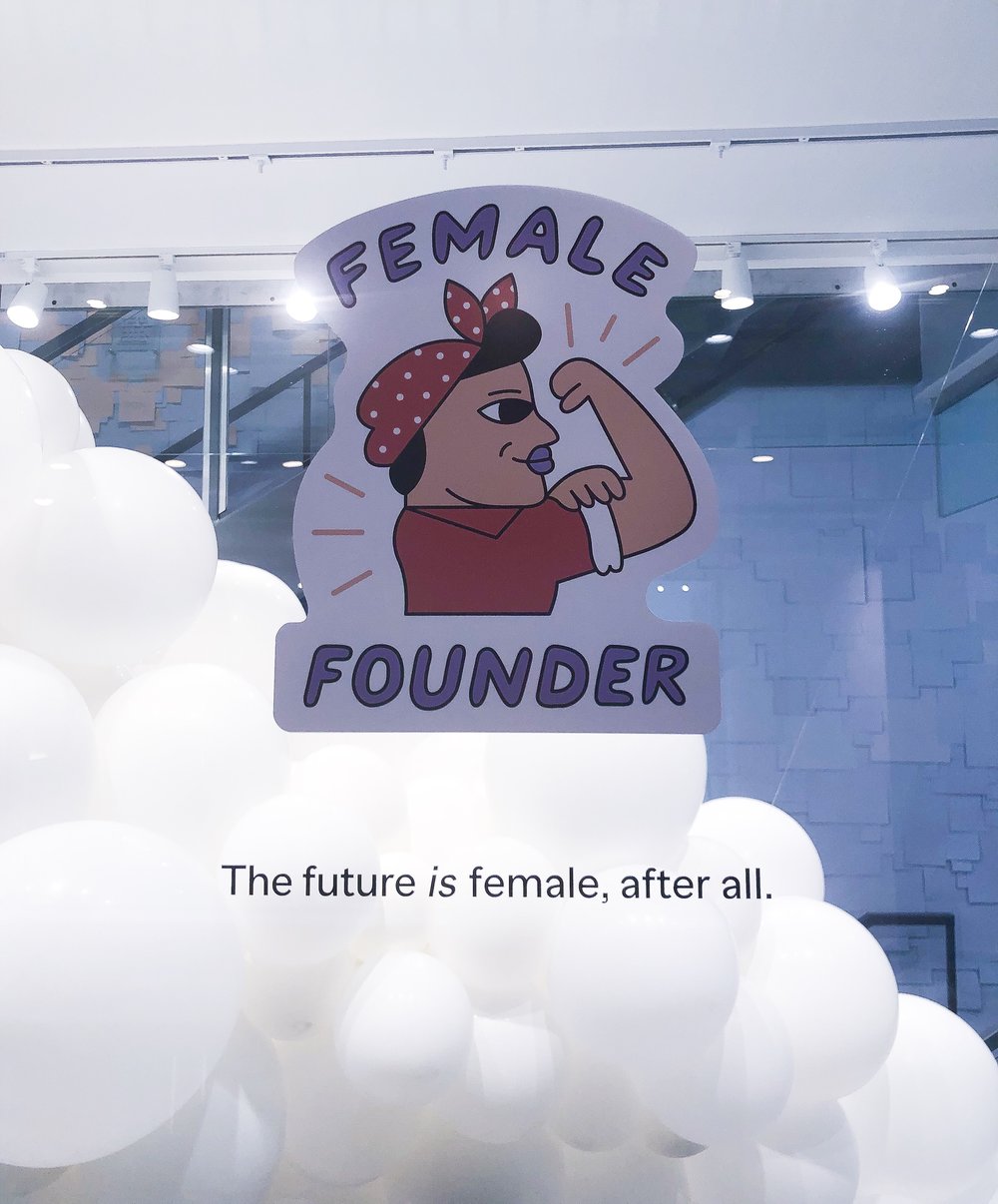 Female founder!