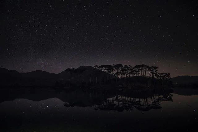 Our version of a starry night here in #Connemara. | Click the #linkinbio to learn more about #connemaralife and #Ireland&rsquo;s Wild West coast. | Photo by @markfurnissphotography