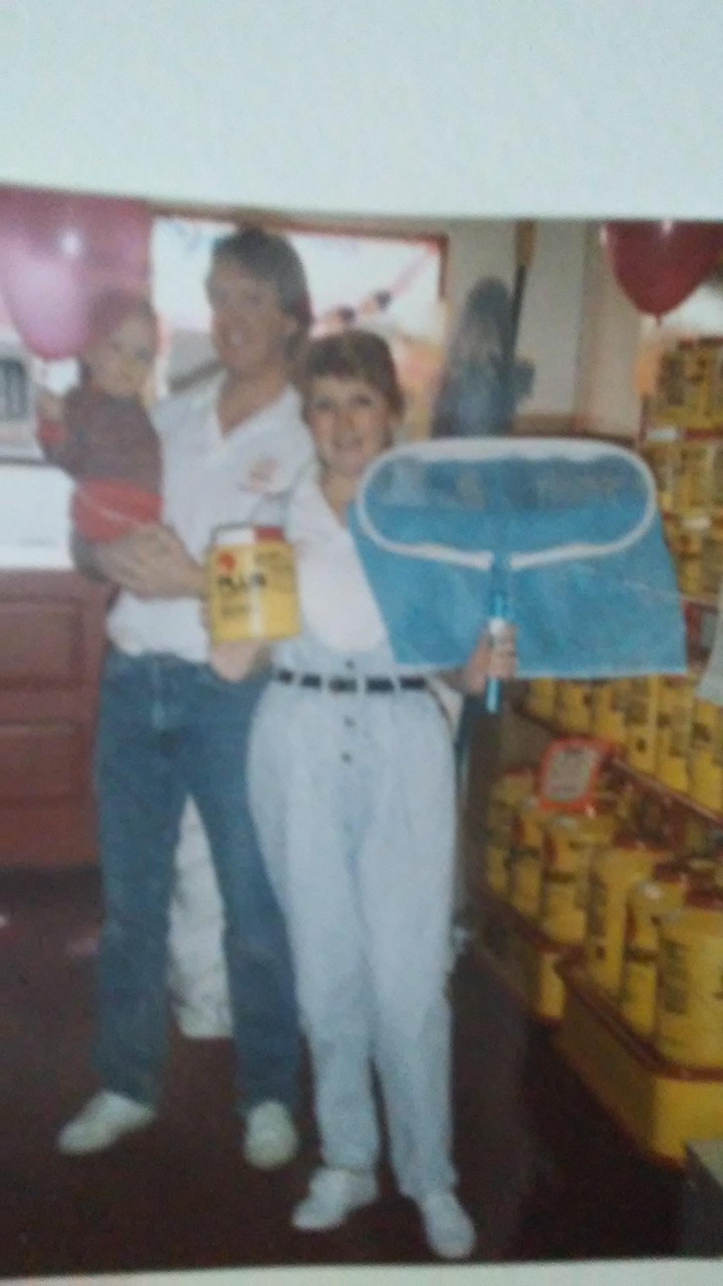 Pictured above from 1989 the founders and first child in the original Levittown location on Emilie Rd. before moving to it present location on New Falls Rd. in 1993.