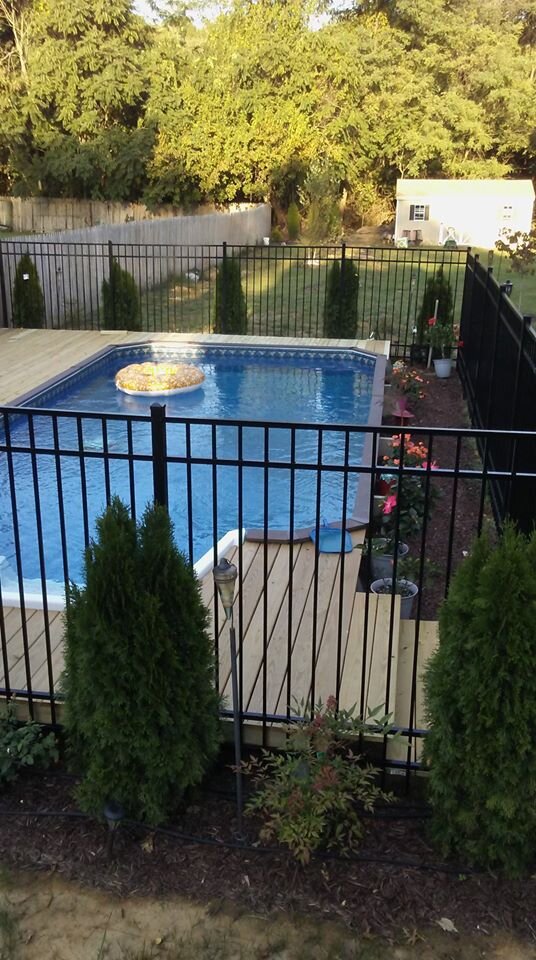 Semi Inground Pools — bucks county inground pool builder