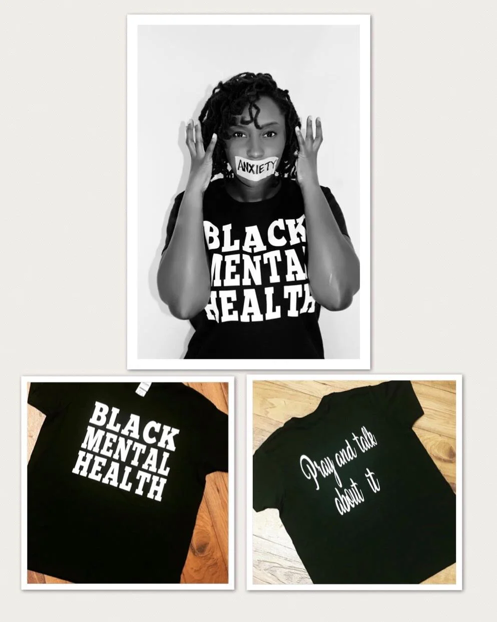 Black Mental Health T-Shirt