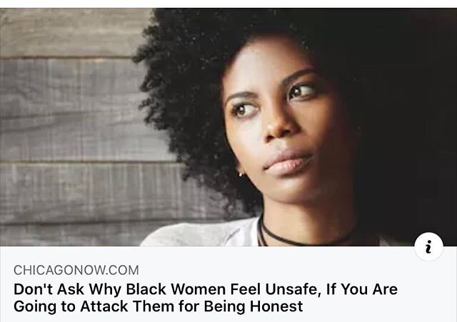 #NoMoreMartyrs #BlackMentalHealth #BlackWomen #BlackGirls #MentalHealth 
For the full article, visit http://www.chicagonow.com/boom-show/2020/06/dont-ask-why-black-women-feel-unsafe-if-you-are-going-to-attack-them-for-being-honest/