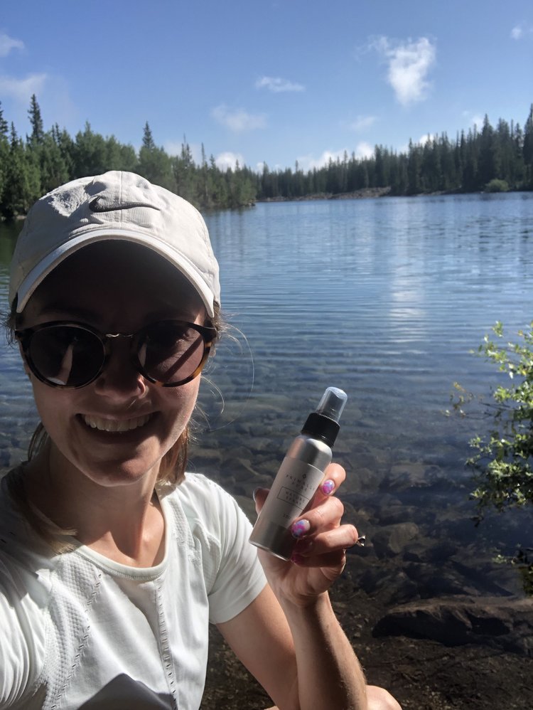 After applying the Primally Pure bug spray, we were able to sit by the lake and eat lunch without any mosquito bites!!