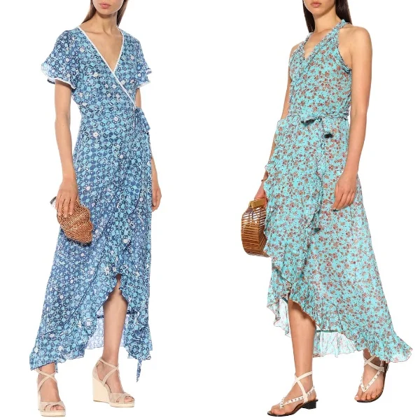 Poupette・セント バース Joeラップワンピース Tamaraフリルラップワンピース ( ¥ 33,700) Photo: mytheresa