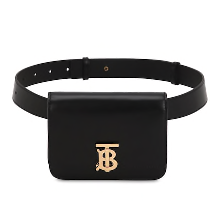 バーバリー BOOM TB ロゴ・モノグラムクラスプ・レザーベルトバッグ ( ¥ 167,400 ) Photo: luisaviaroma