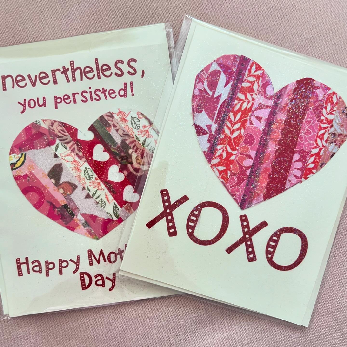 Even though @prudencepickle_  has entered my life &amp; is claiming much attention - in a great way 🤩 I was still able to create some Mother&rsquo;s Day cards❣️ And you can find these cards &amp; many creative &amp; unique gifts at @shopuni_t in dow