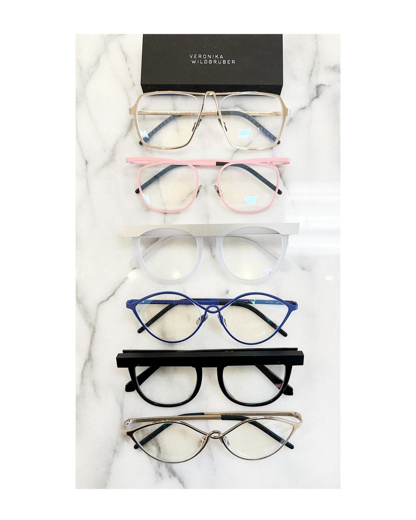 NYC trade show discoveries keep arriving and I can&rsquo;t contain my excitement. We brought in the amazing @veronikawildgrubereyewear which is exquisitely sculptural and unique. It offers new dimensions in eyewear with swoon-worthy details for all o