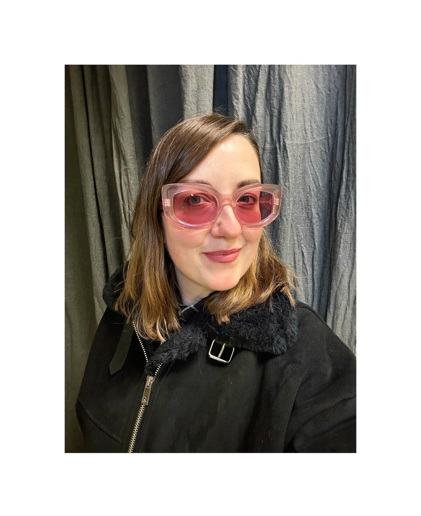 My new @celine Rx&rsquo;d glasses promoted a &lsquo;Bran Van 3000?!&rsquo; reference by someone I recently showed them to, so I guess I&rsquo;m embracing the 1990s trend more than I thought&hellip;.. This tint is darker than I normally wear but so co