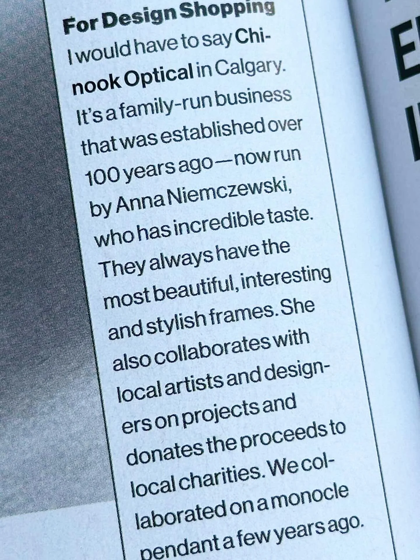 Oh my heart, there are no words&hellip;. I cannot believe @andreablaisjewellery - this year&rsquo;s @westernliving DOTY 2025 Jewellery winner -  mentioned us in her print interview for &lsquo;Design Shopping&rsquo; She&rsquo;s an absolute queen of a 