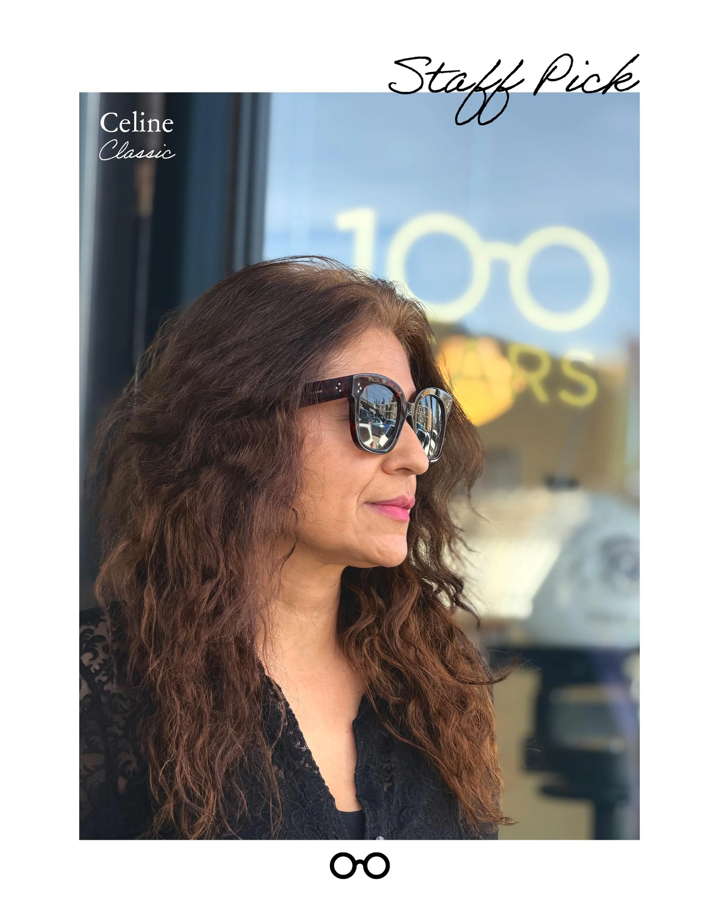 Monica understands the power of a signature silhouette.

Wearing her Celine sunglasses, she leans into one of fashion&rsquo;s most enduring statements, the oversized frame.

There&rsquo;s a reason Celine continues to define this category season after