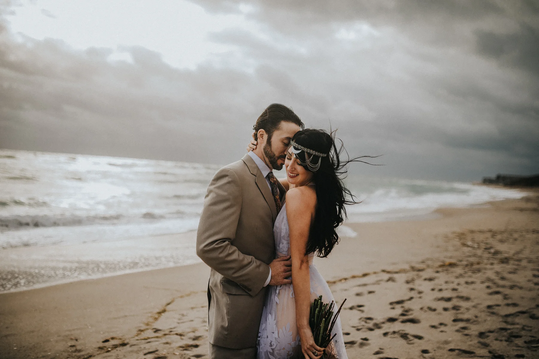 Beach Elopement | Jupiter, Florida | Tara + Evan