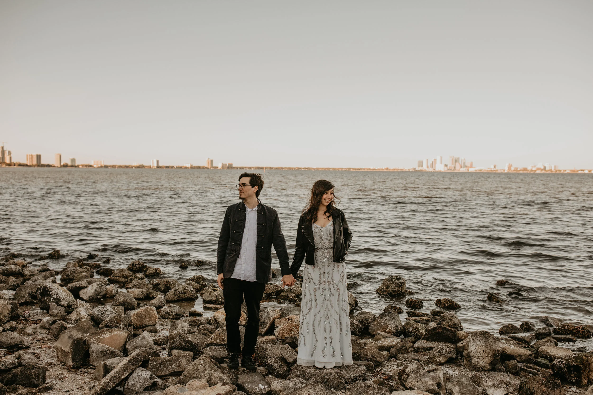 Ballest Point Park Engagement Session-Moji and Kyle