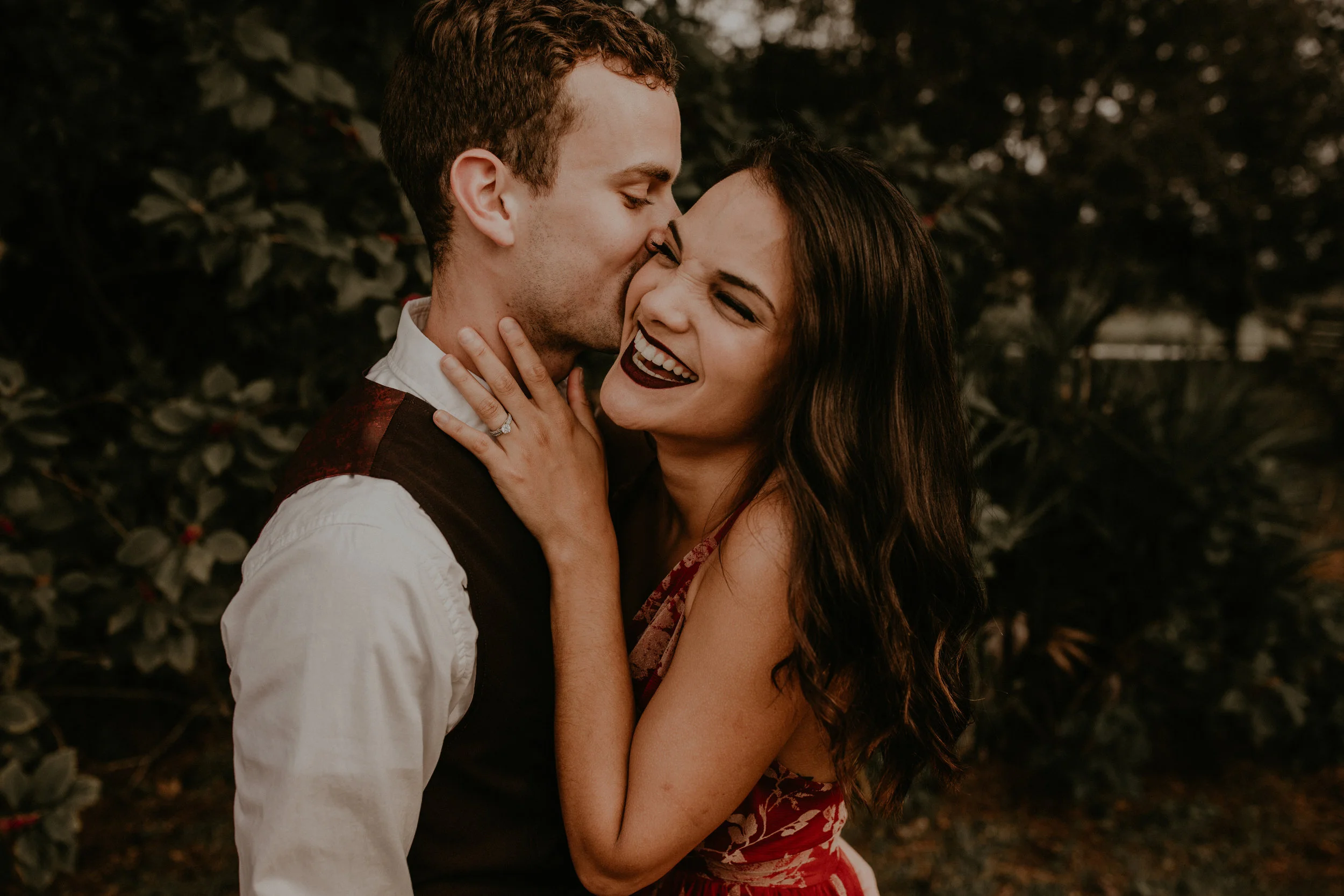 Woodsy Florida Clermont Engagement Session- Katelyn and Kevin