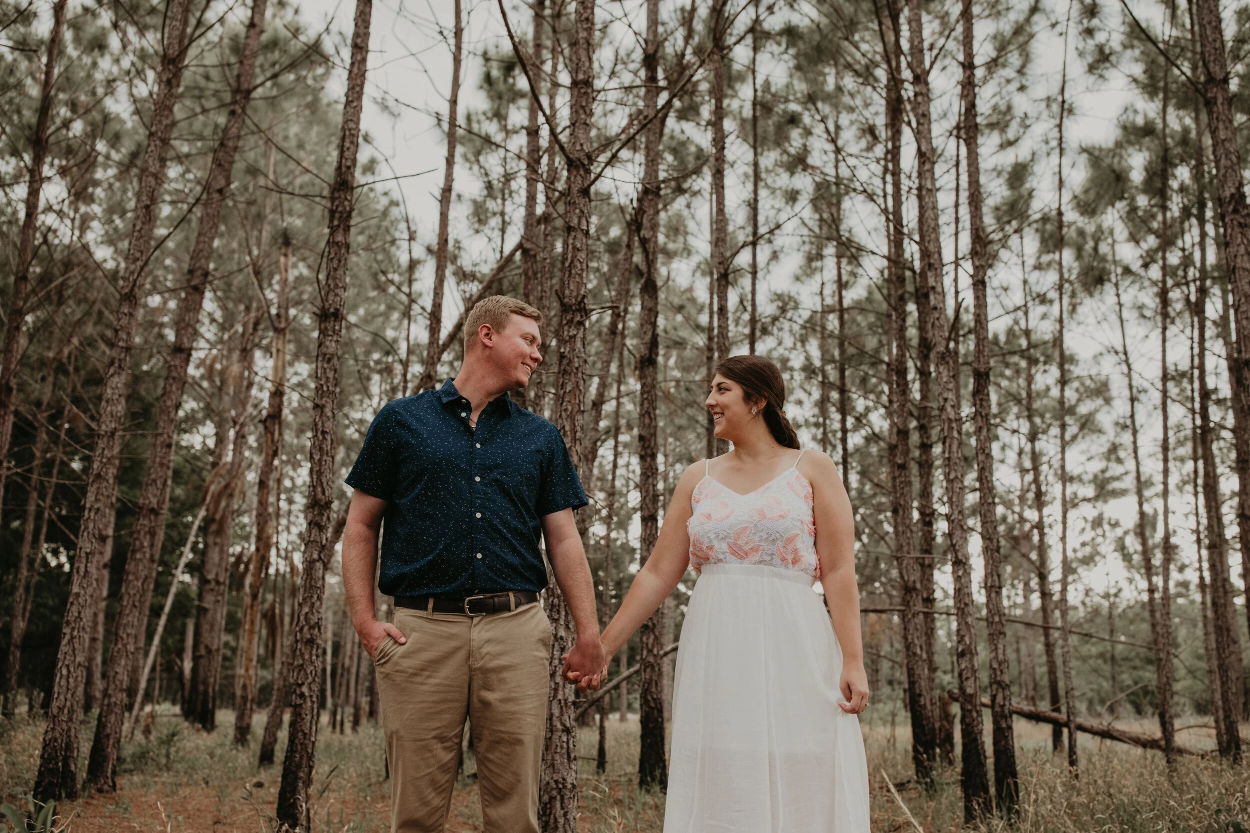 Lake Louisa State Park Clermont Florida Engagement Session- Kelsey and CJ
