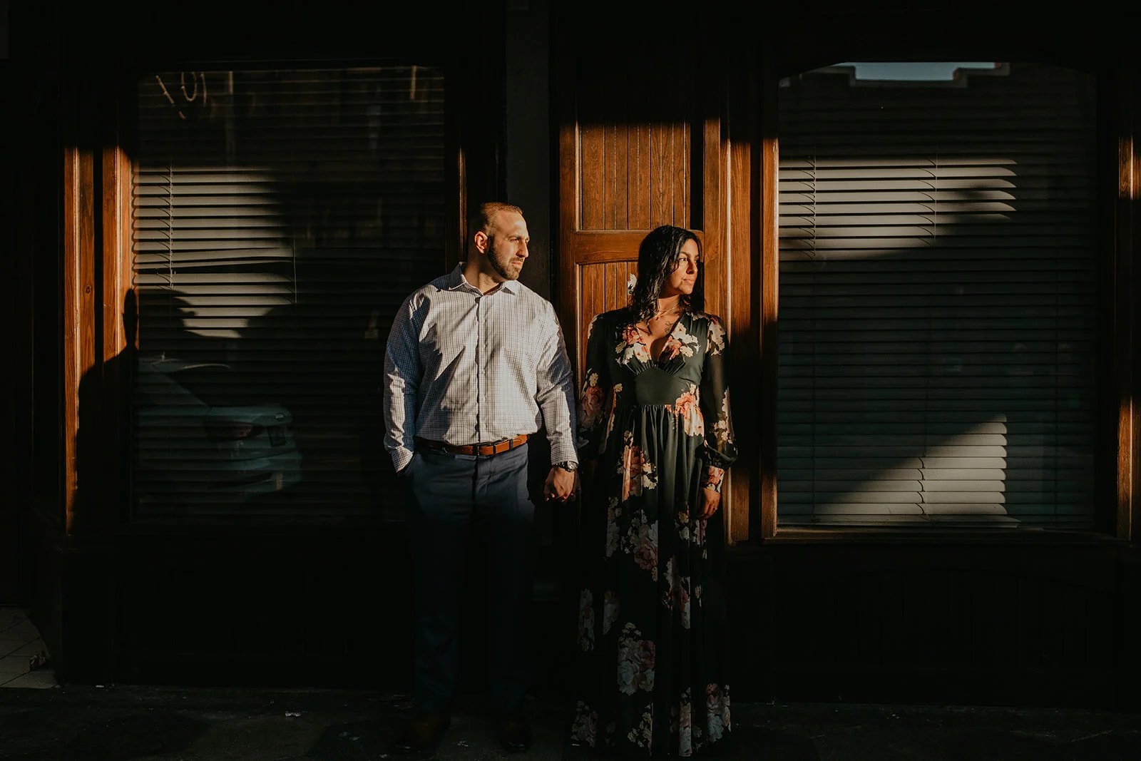 Ybor City Tampa Florida Urban City Engagement Session- Vanessa and Frank