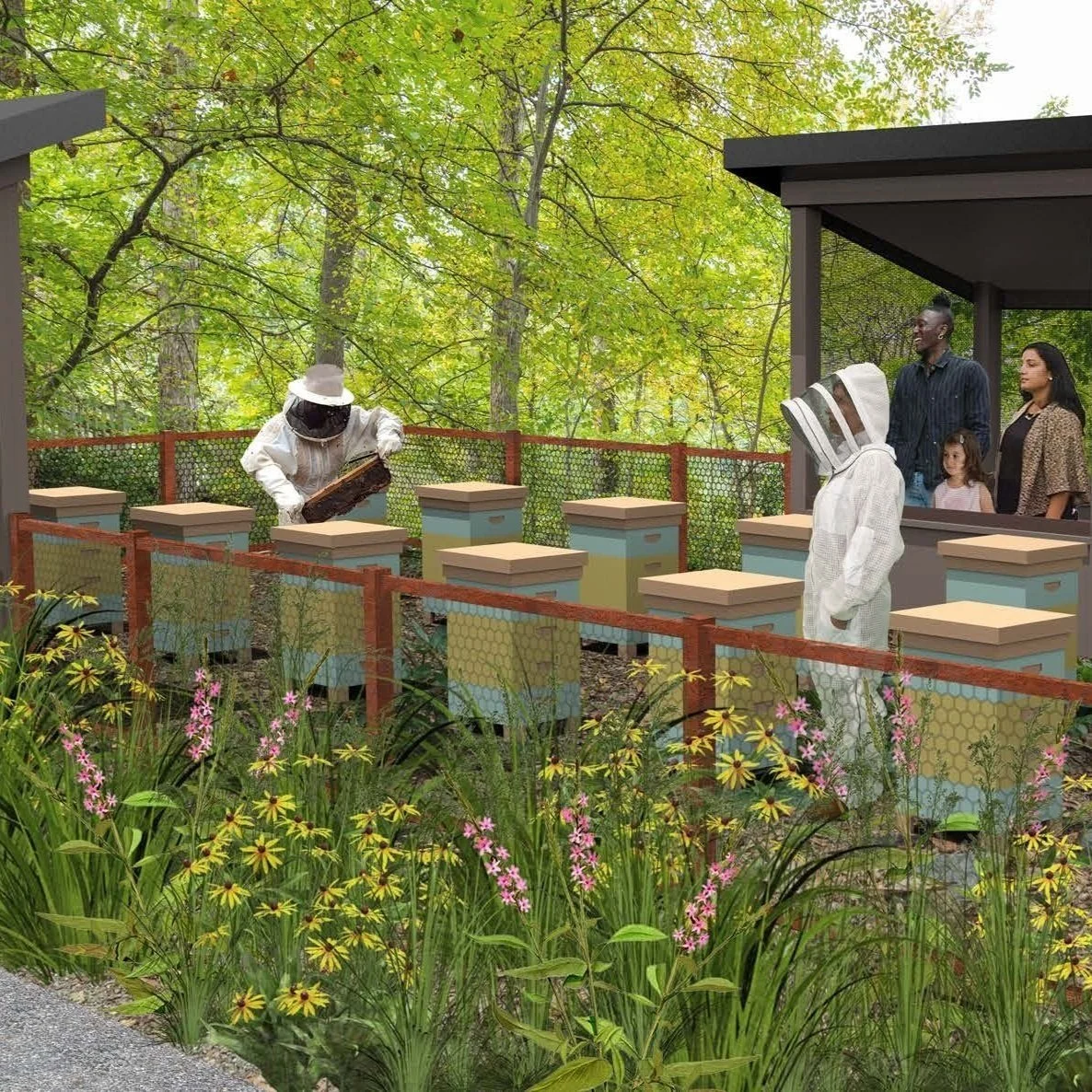 Zoo Design & Habitat Design — Coyle & Caron Landscape Architects