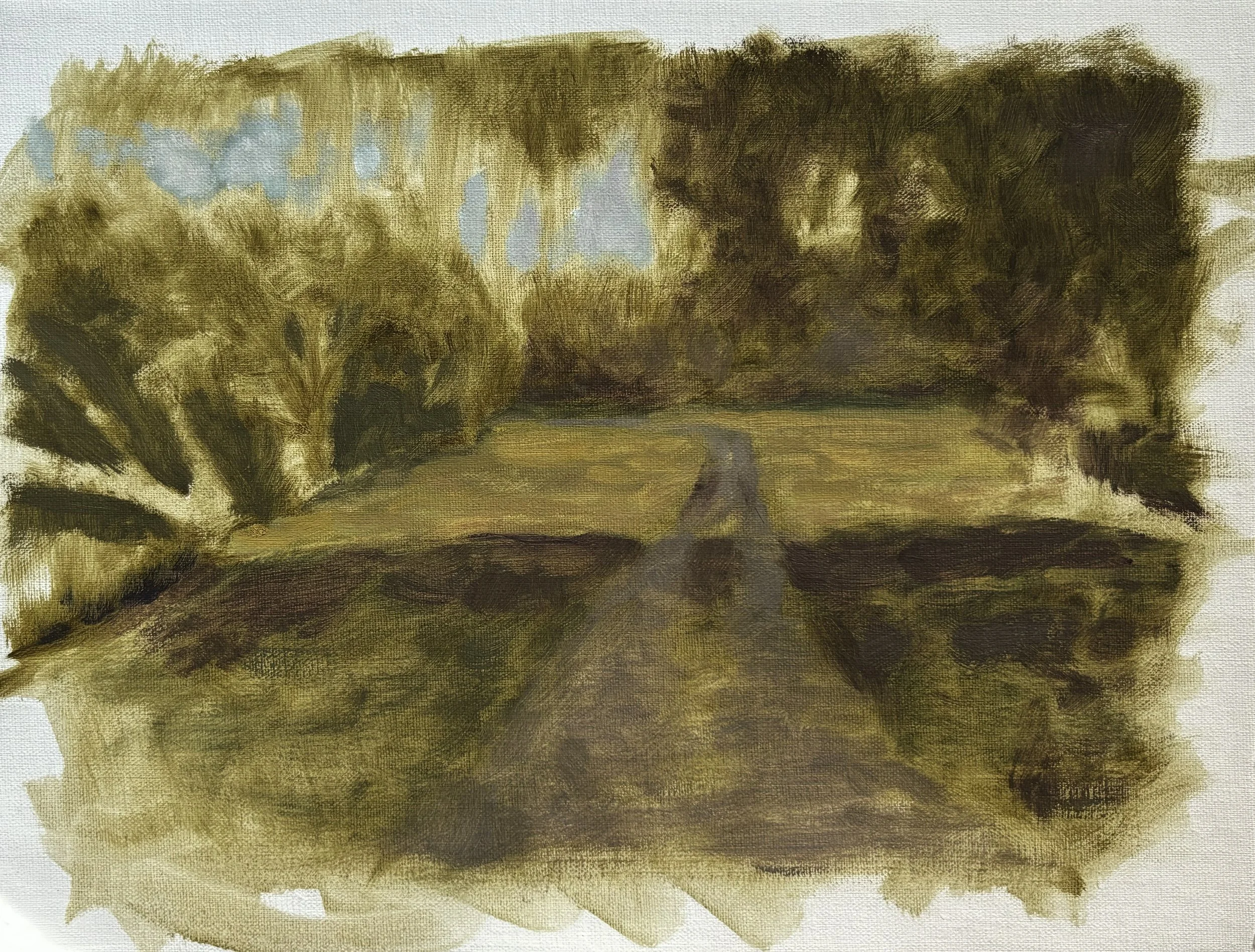 Plein-Air Value Study, 2025