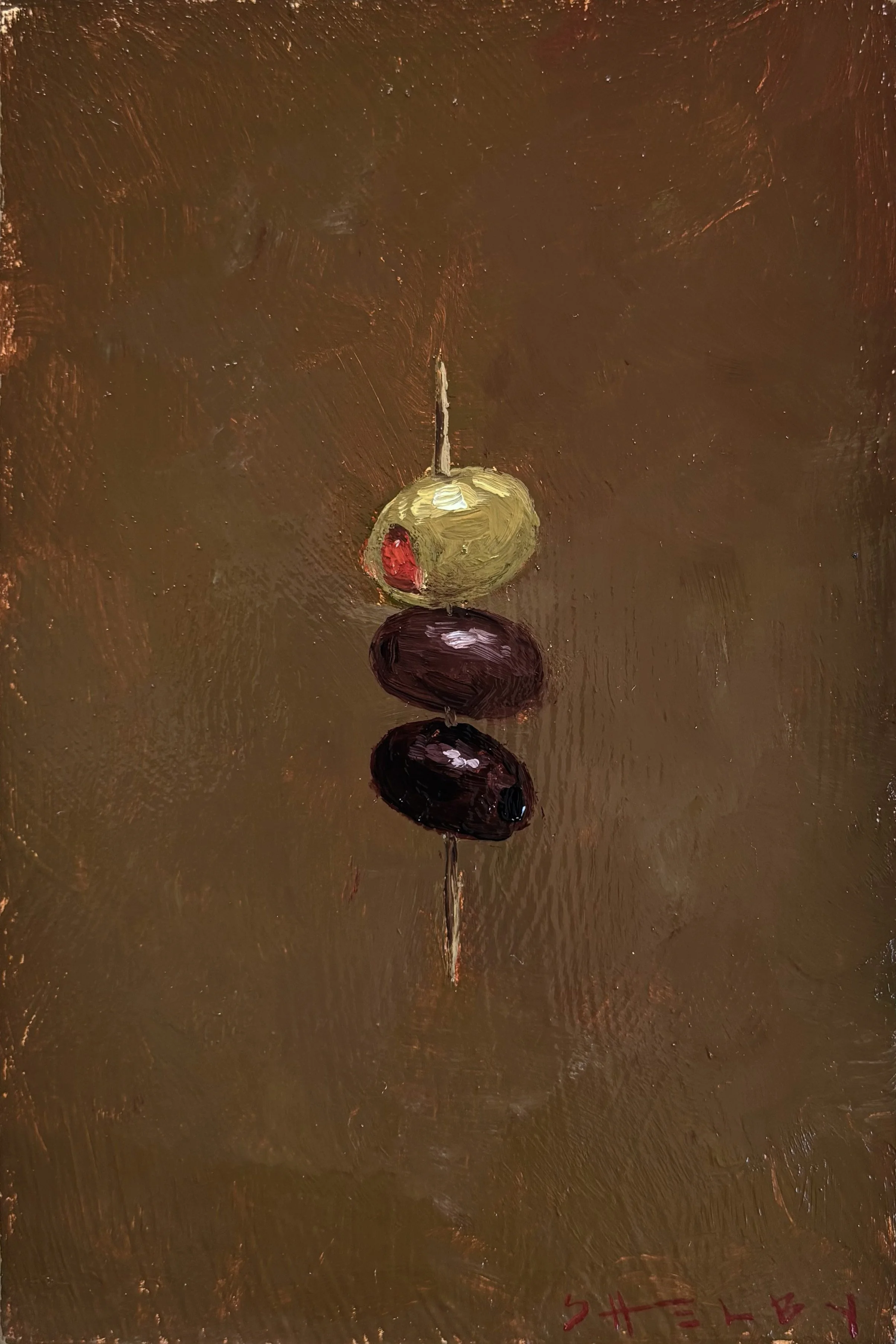 "Last Call" - 4"w x 6"h