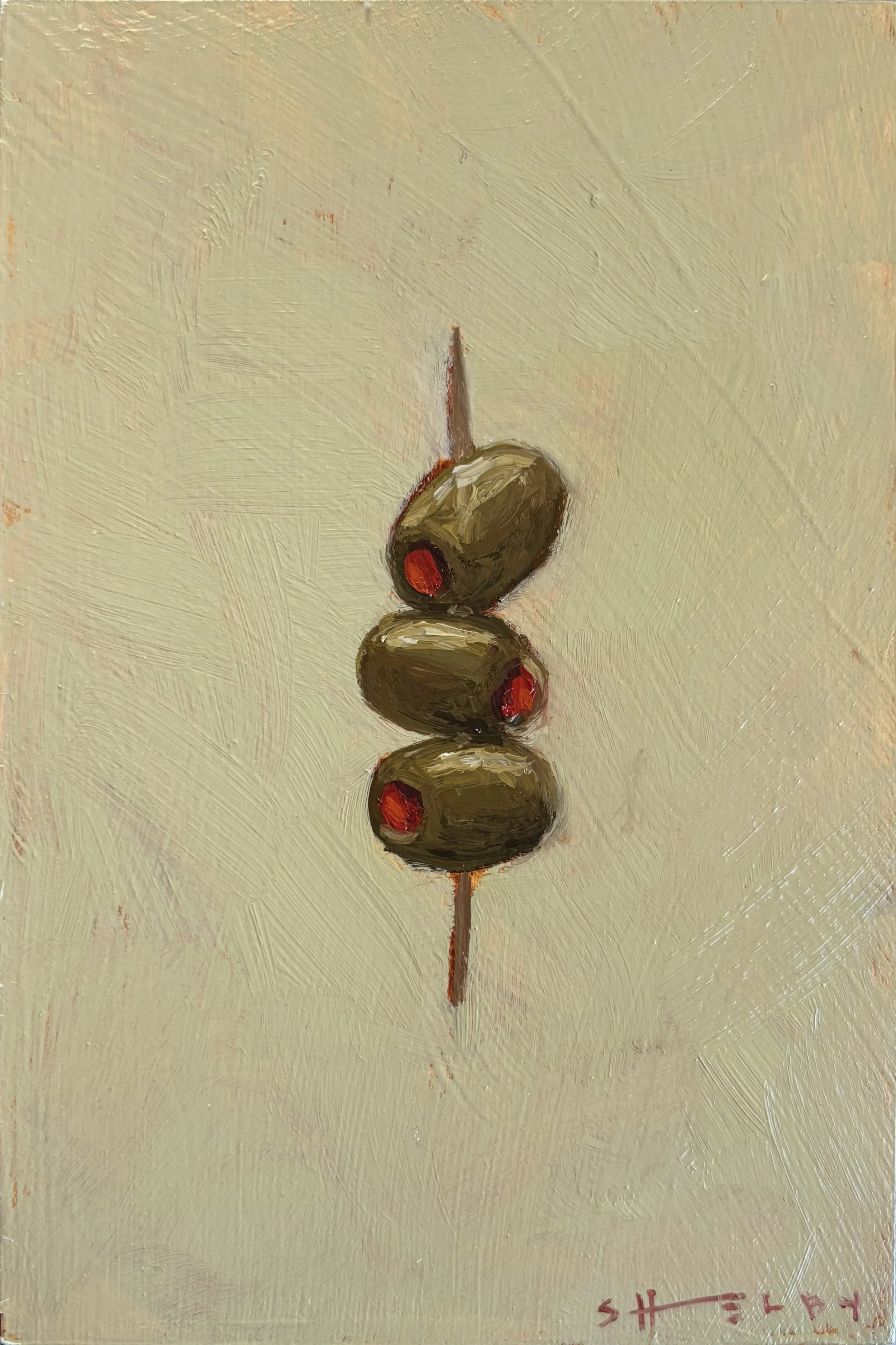 SOLD  |  "Bubbly" - 4"w x 6"h