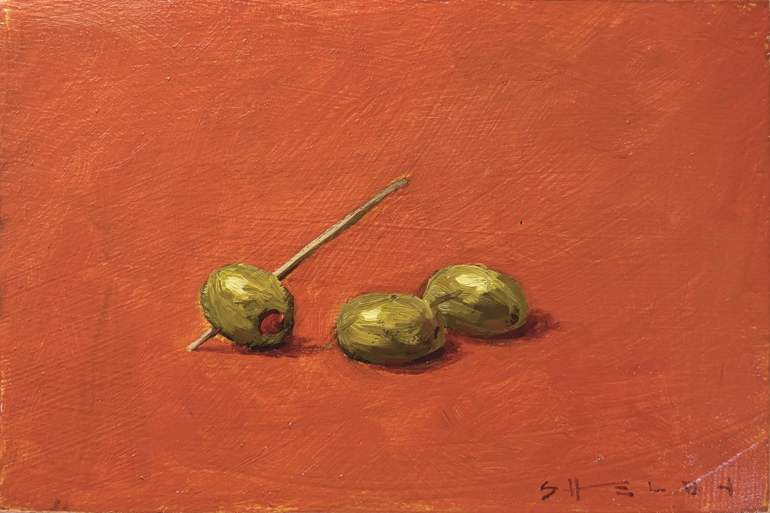 SOLD  |  "Sip Happens" - 6"w x 4"h