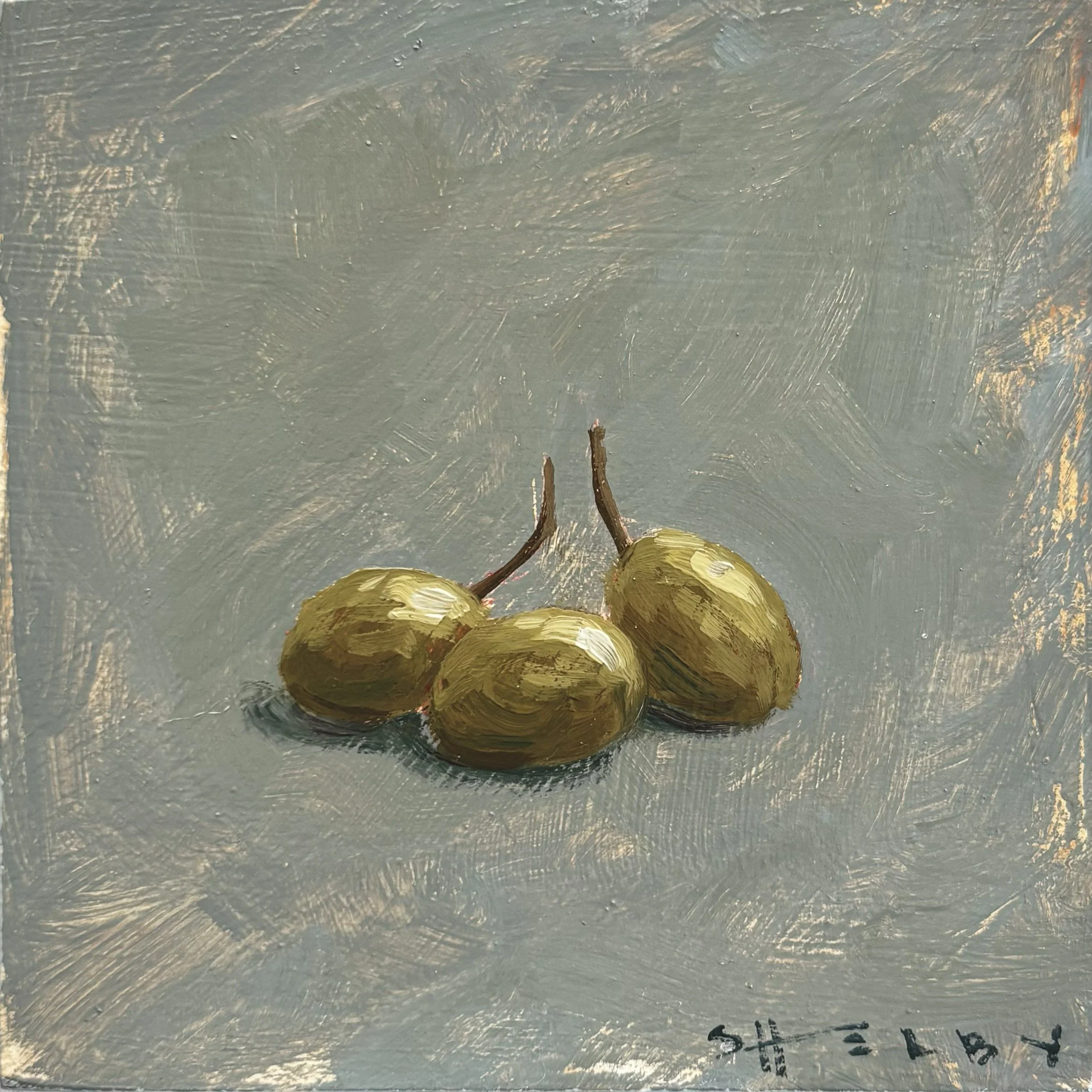 "Beach Brine" - 4"w x 4"h