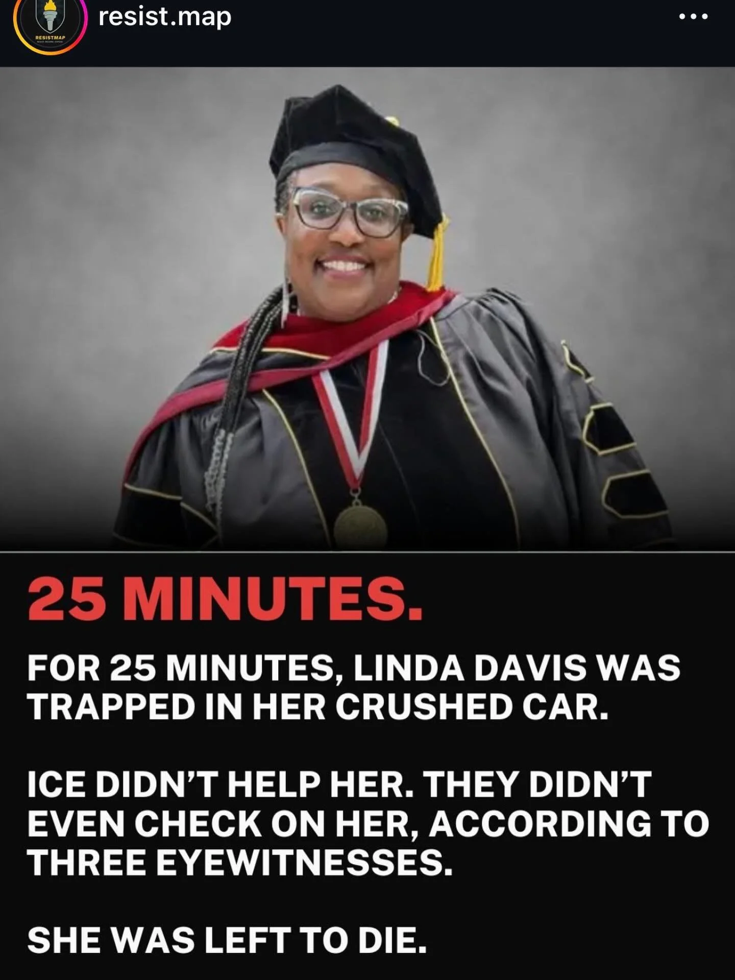 Dr. Davis&rsquo; shocking death has sent waves of grief throughout Savannah and far beyond&hellip;
.
There is just so much to unpack here&hellip;
.
Tragedies like this always lead me to the question - what can I do to help?
.
I&rsquo;m not ever fully