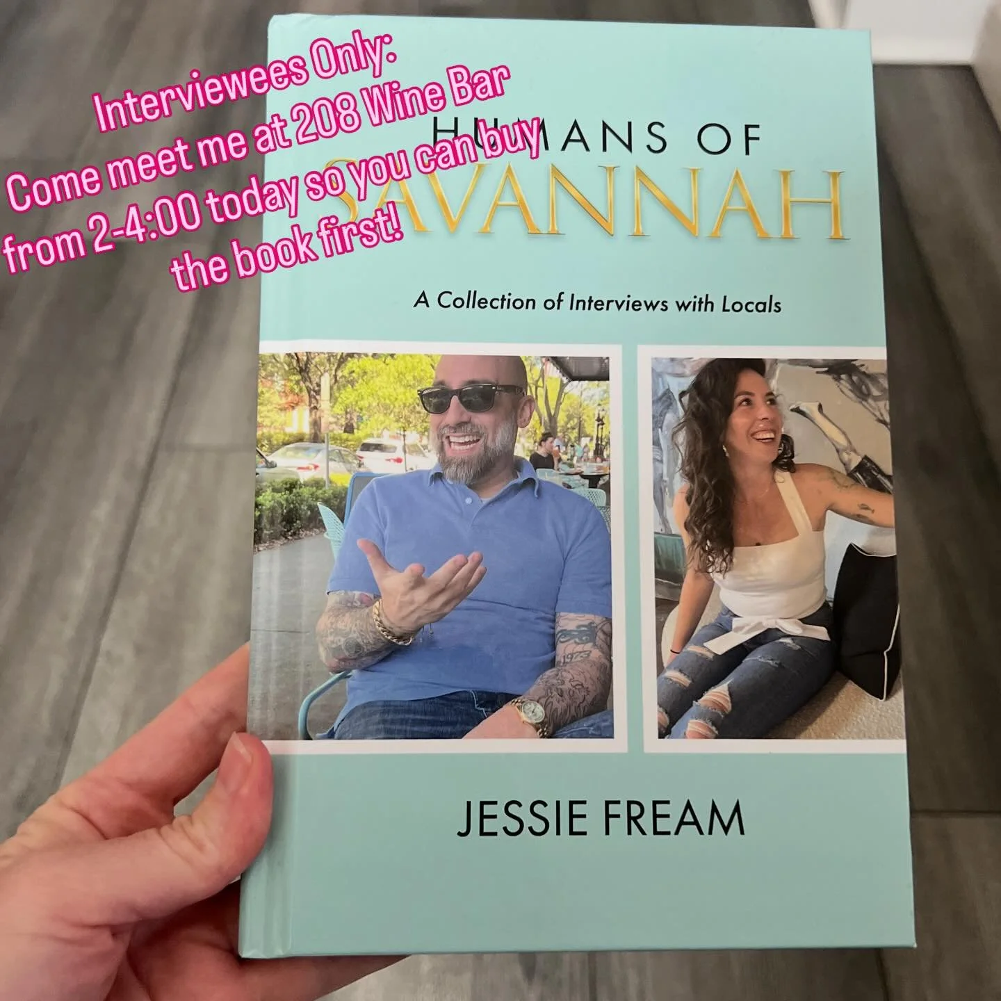 Hi Humans! Got my first batch of books in yesterday. For the humans who allowed me to interview you for th book - I&rsquo;ll be posted up at @208winebar today from 2-4:00pm and you can get first dibs on them!! 
.
Thank you humans, I can&rsquo;t wait 