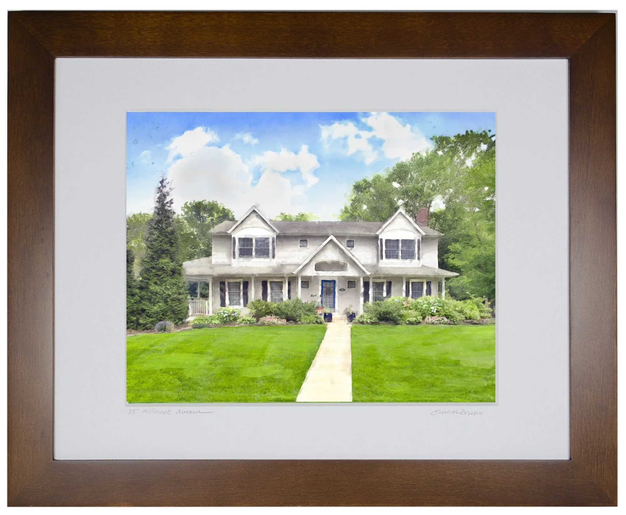 Brown Frame