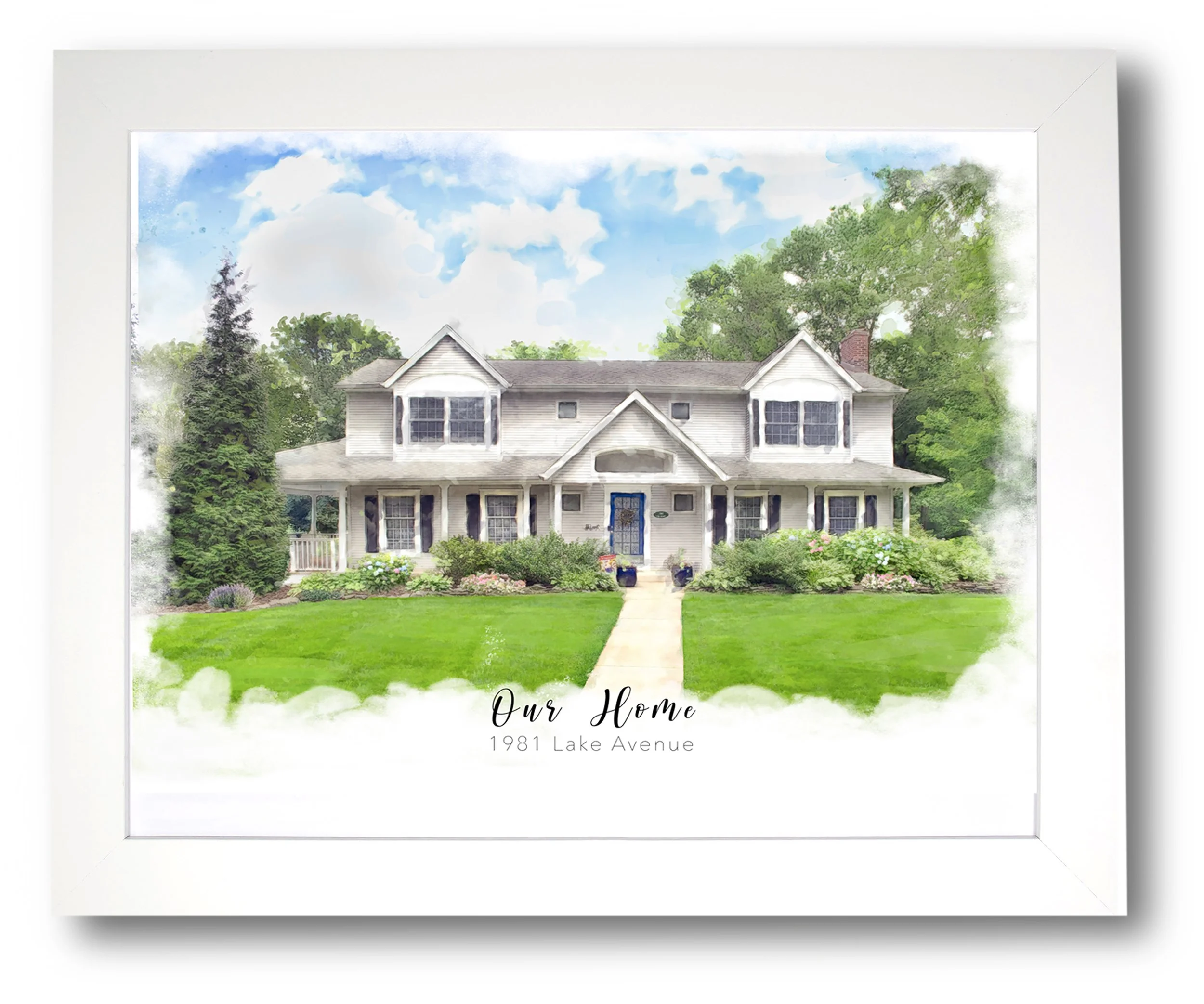White Frame without Mat