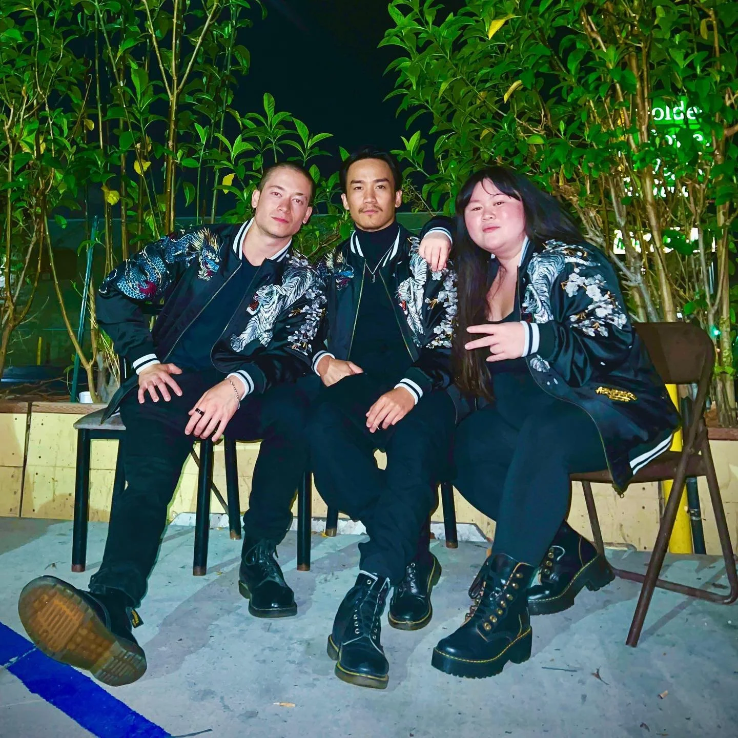 Triplets. @jazelle_villanueva @majesticmirth @quentin_nguyenduy #aznbbgrl

When In Little Saigon, eat pho and take group photos.