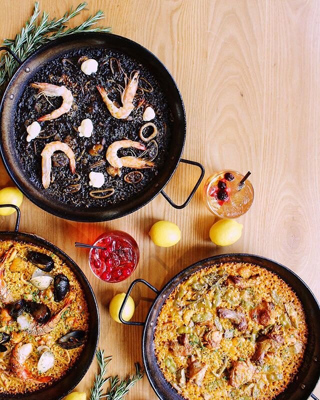 Paella is pretty...delicious. We shot these photos for @latascausa Paella Fest campaign. It&rsquo;s pretty shocking that when we rolled out the marketing for this campaign, we had no idea how it would end...with a global pandemic. Wowza. What are you