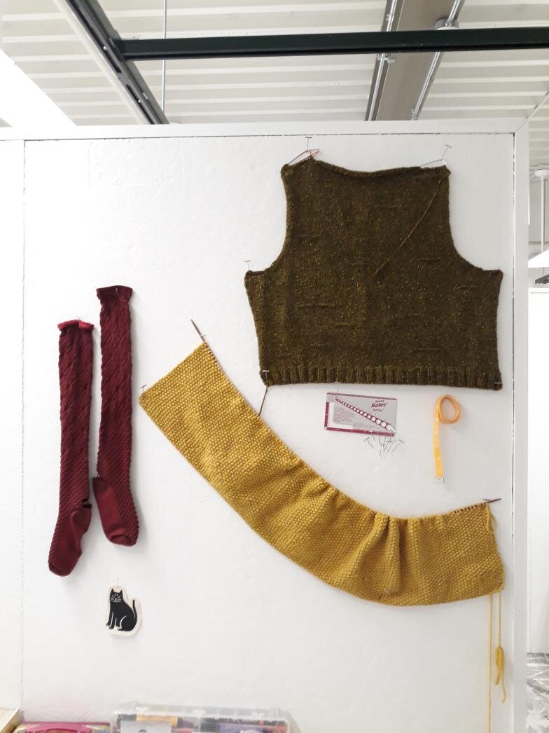 Some projects-in-progress keeping my studio company
