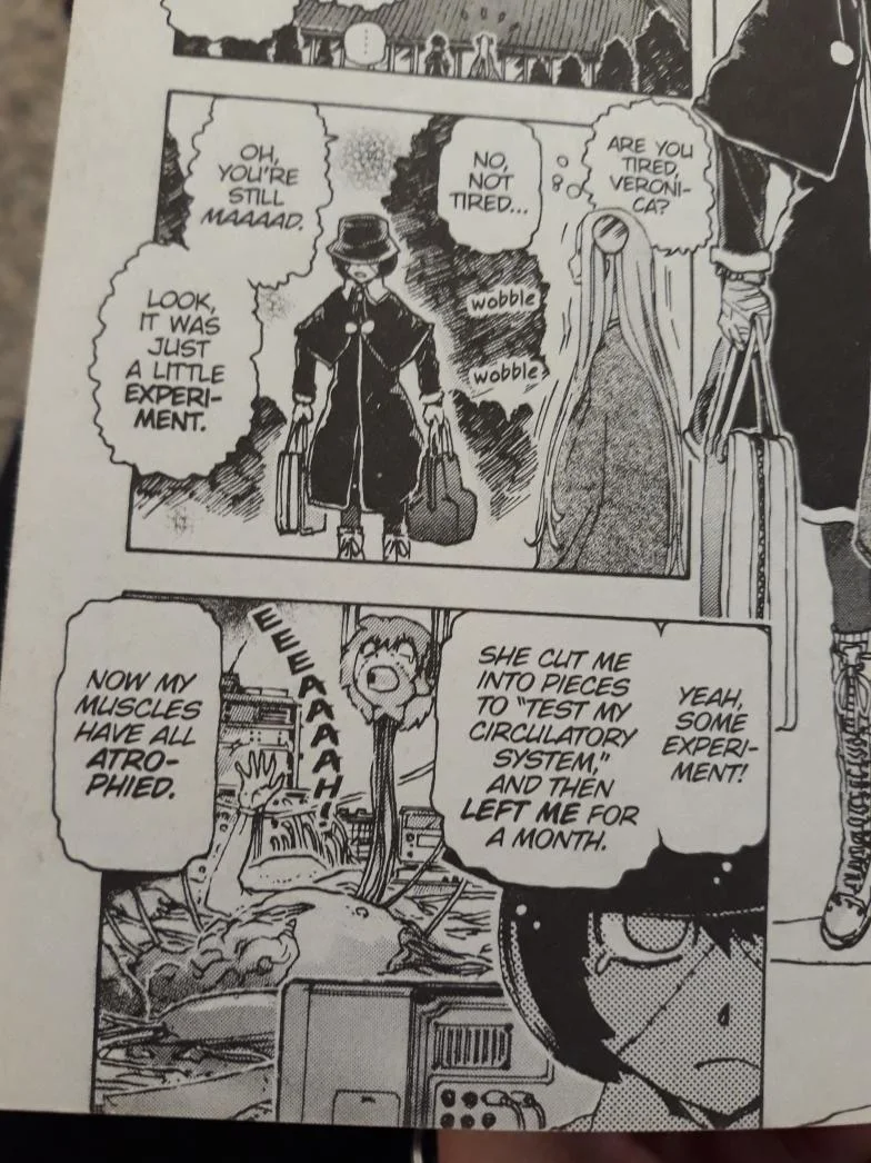 Panels from Franken Fran
