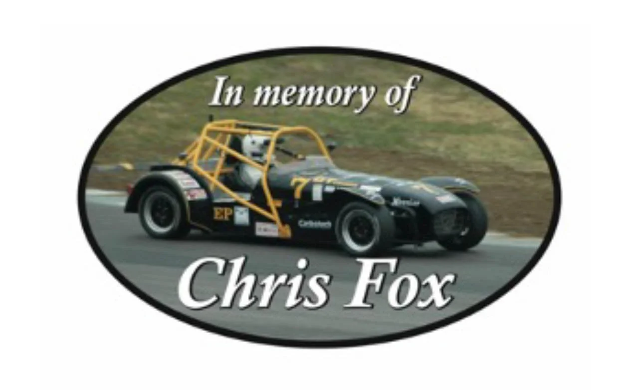 Chris Fowler Racing Chris Fox Spirit of the Sport Award — Washington D.C. Region SCCA (WDCR ...