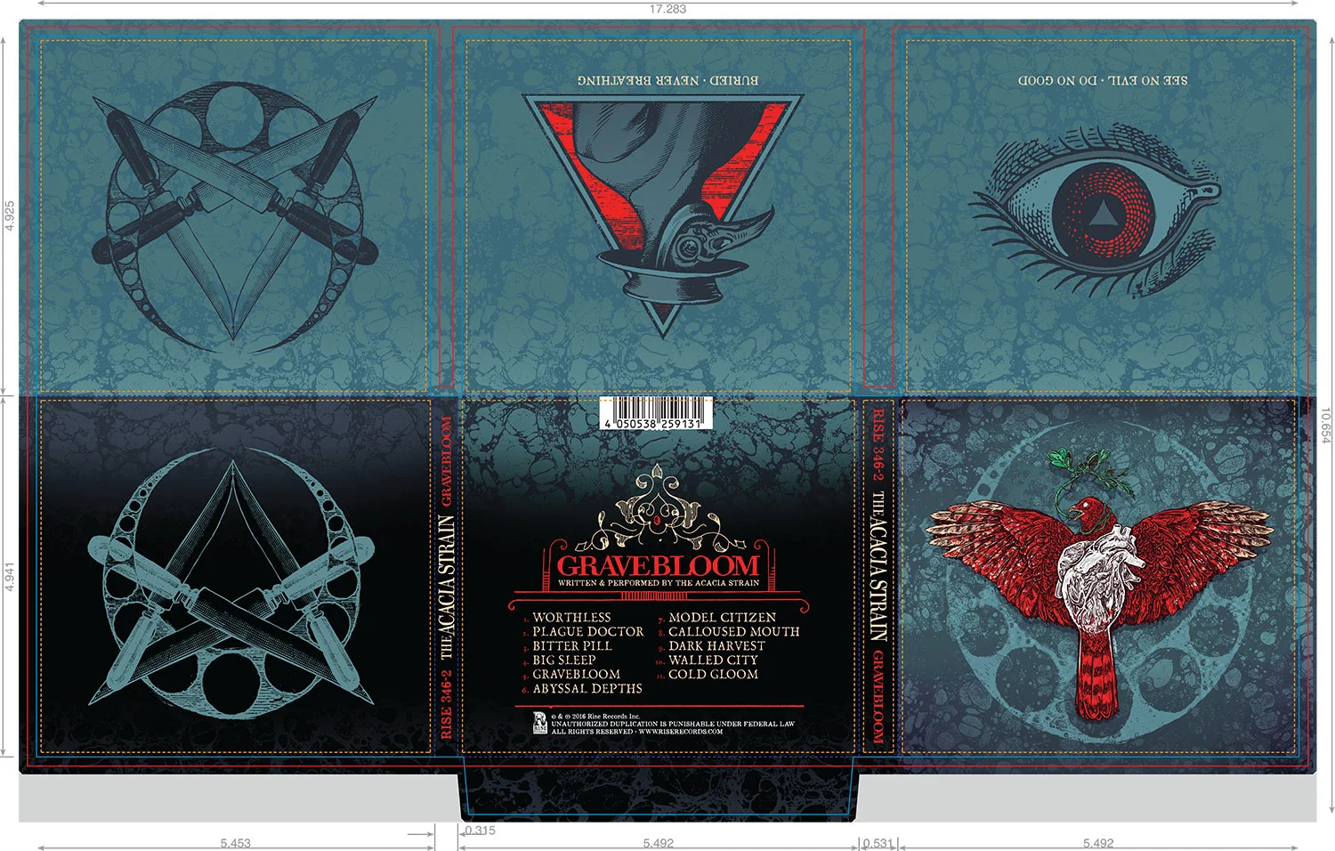 Digipak Layout