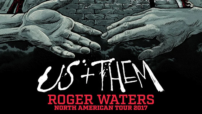 Roger Waters: Us+Them tour poster