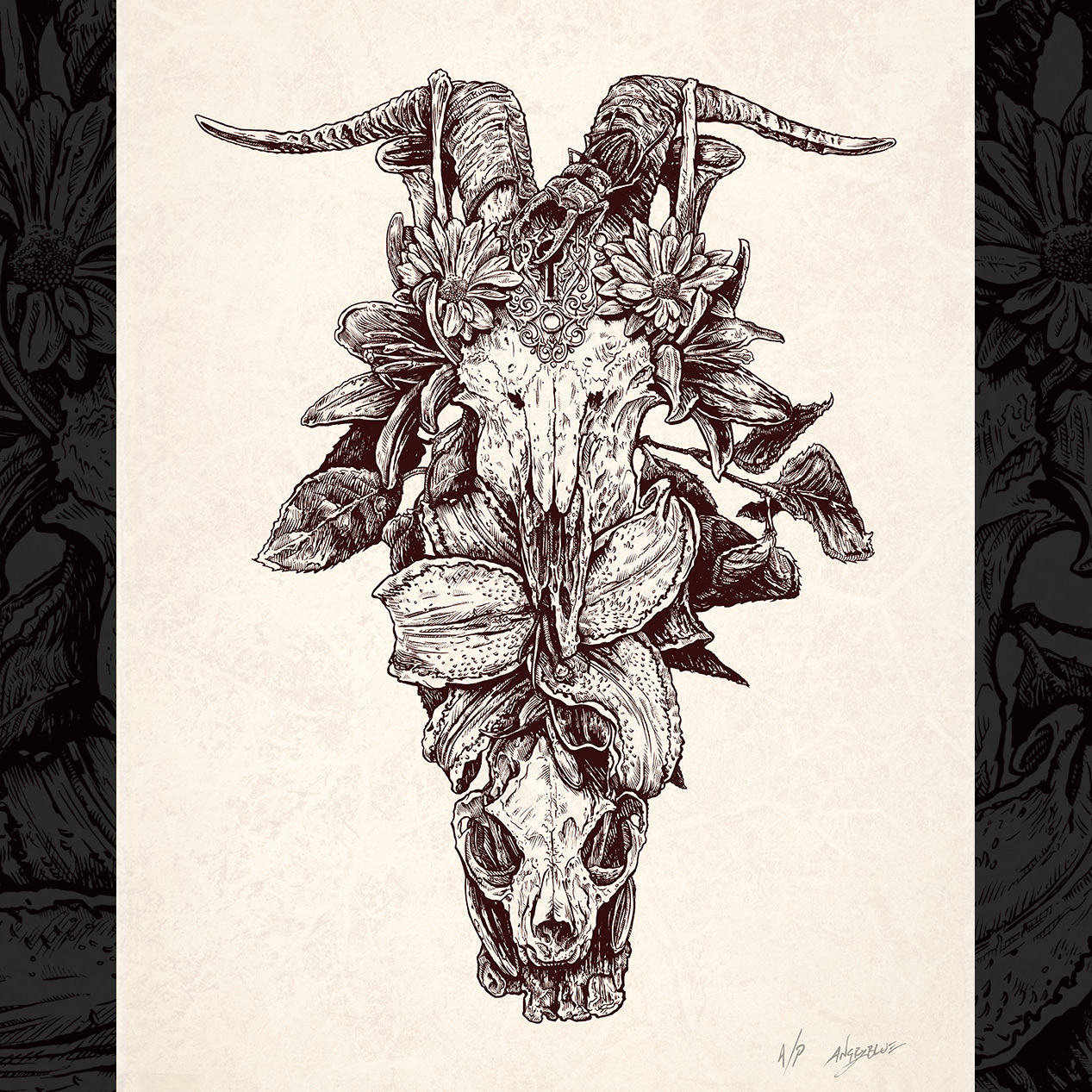 Paradise Lost Letterpress