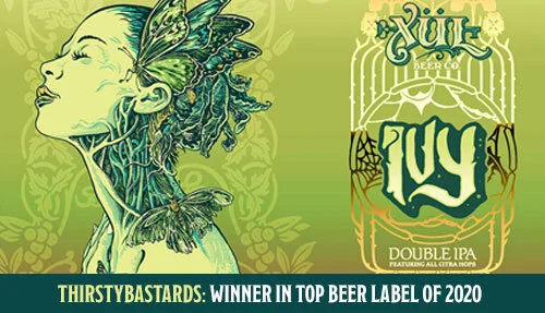 Ivy design for Xül Beer Co. Winner in contest
