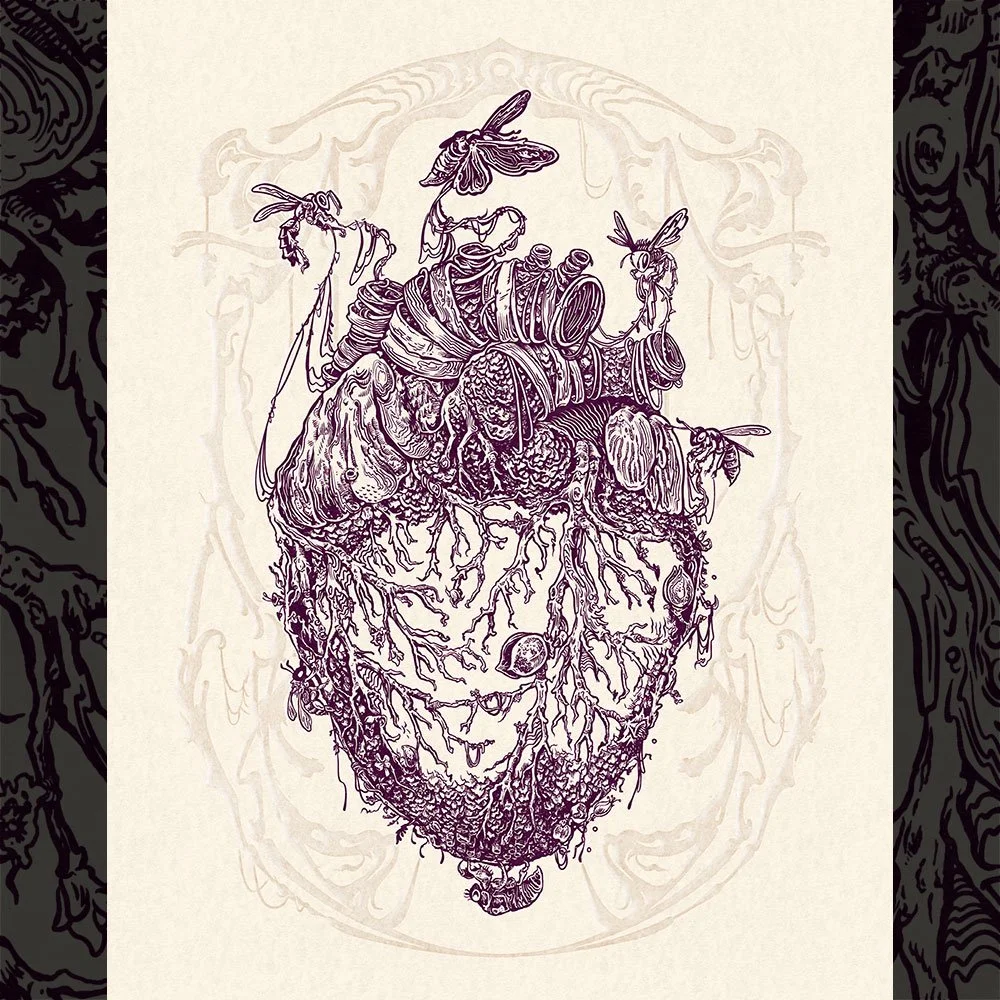 Symbiosis: letterpress