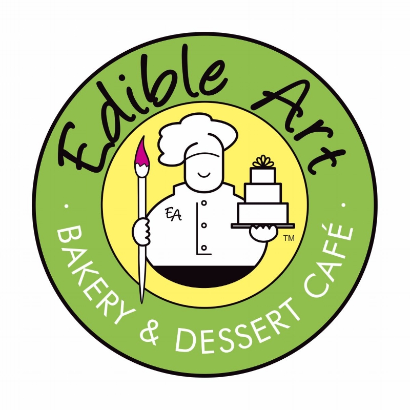 Edible Art Bakery & Dessert Cafe | Logo Design by Cybergraph