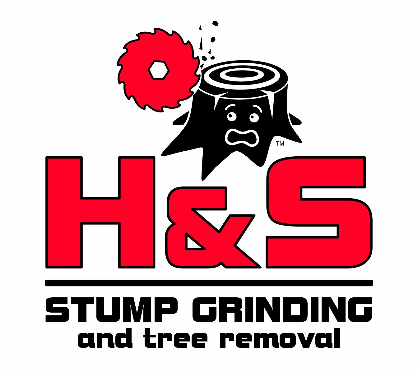 H&S Stump Grinding | Logo Design by Cybergraph