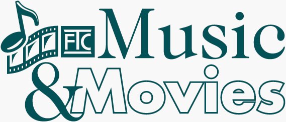 Music & Movies event logo design
