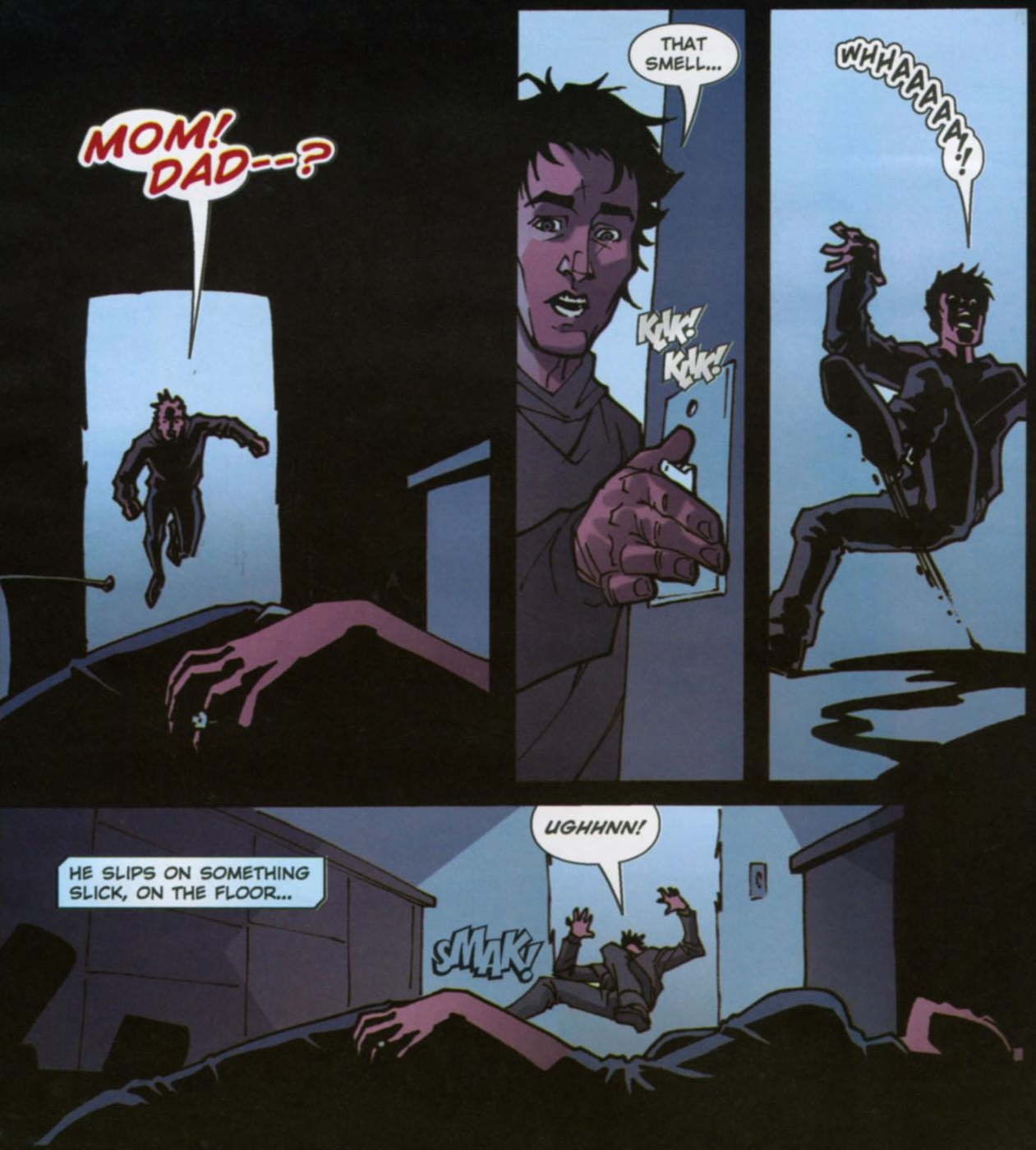 This is the second time that Joesephine's death has led to a slapstick gag??? I would like to speak to the manager!!