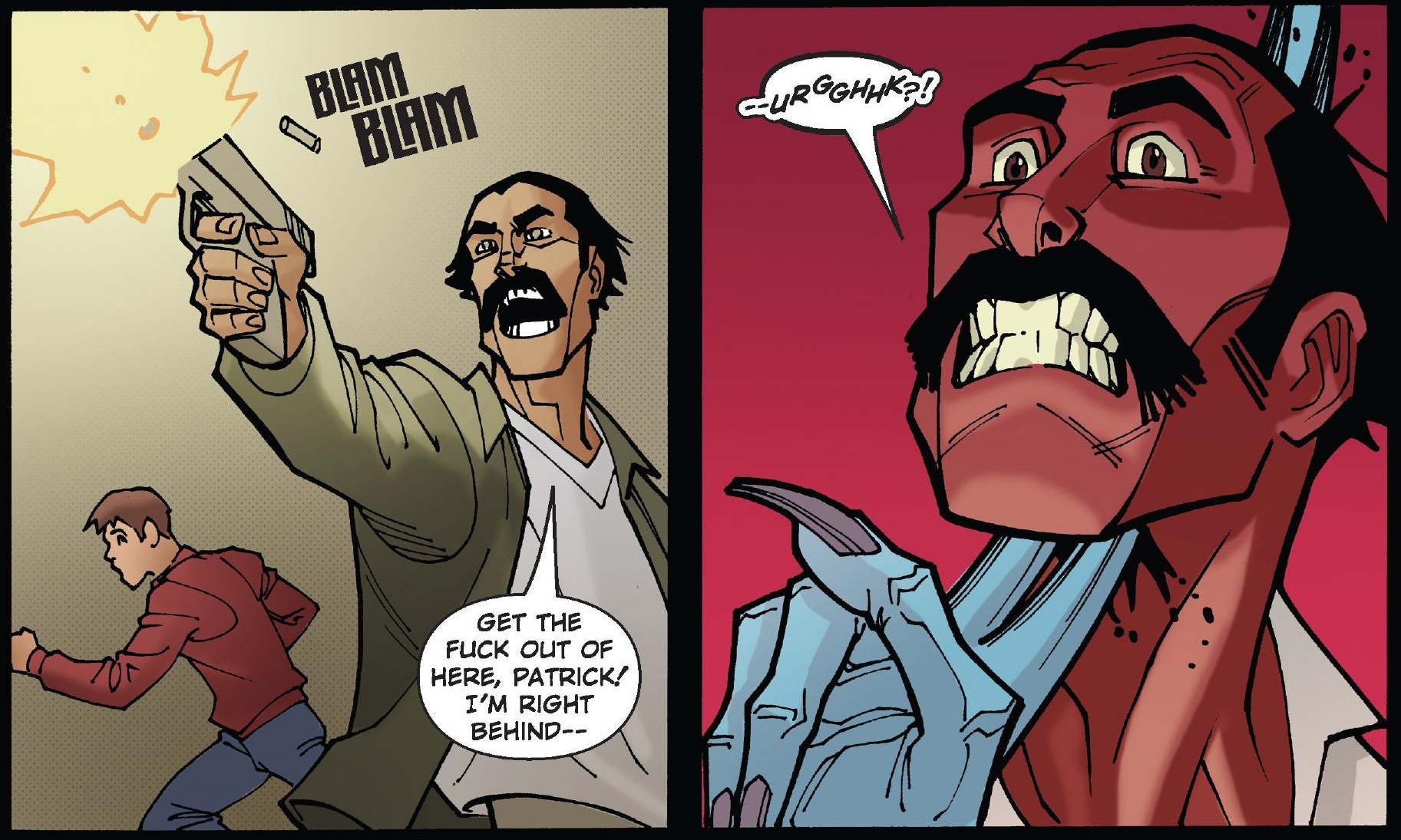 This comic has one of the most needlessly large body counts that I have ever seen.