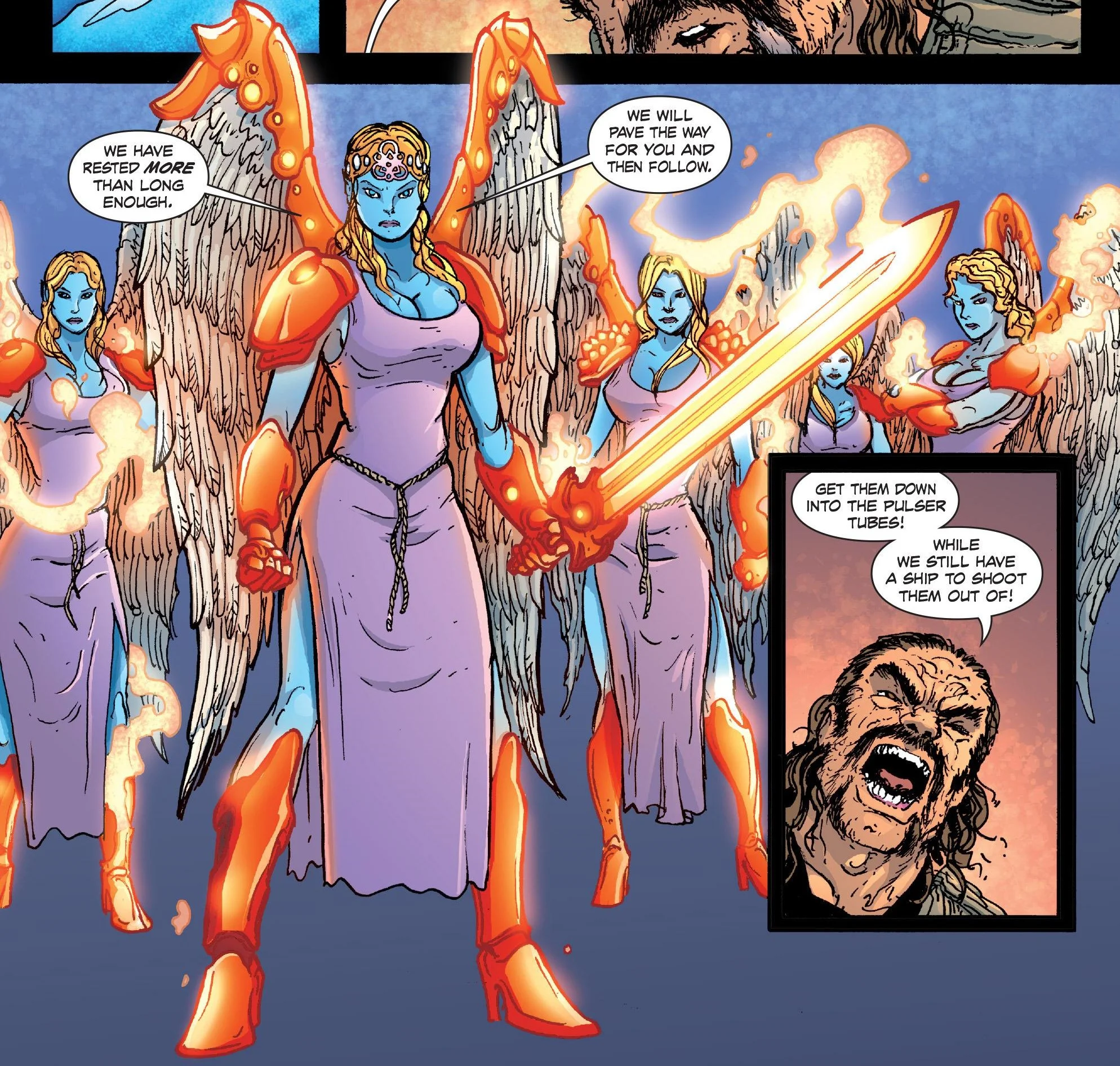 Here we have some prime Comic Book Tity Physics going on.