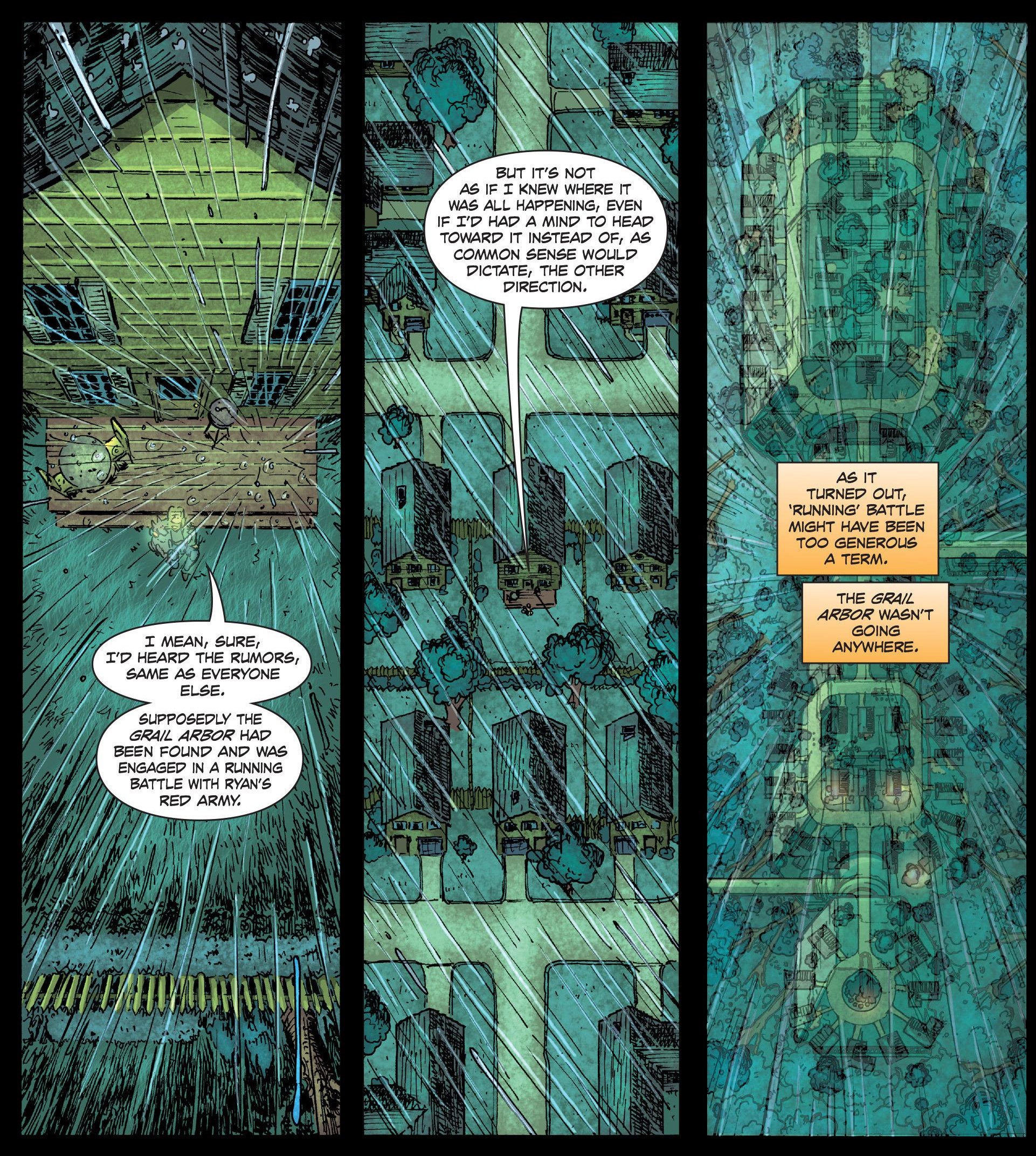 What the HELL is up with this transition? It's not motivated by anything, there's no real or thematic connection between these places...