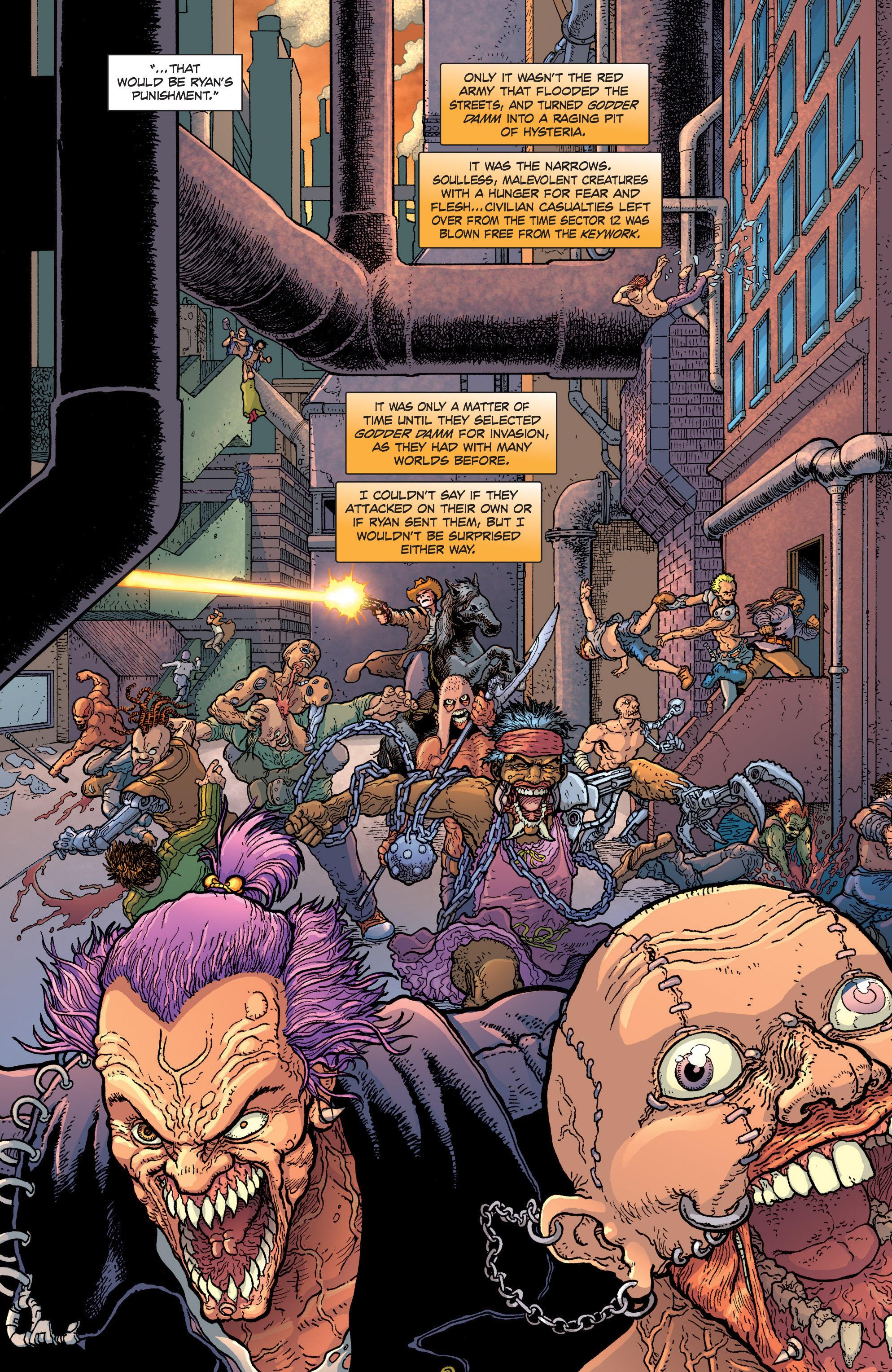 The Narrows have some wild character designs