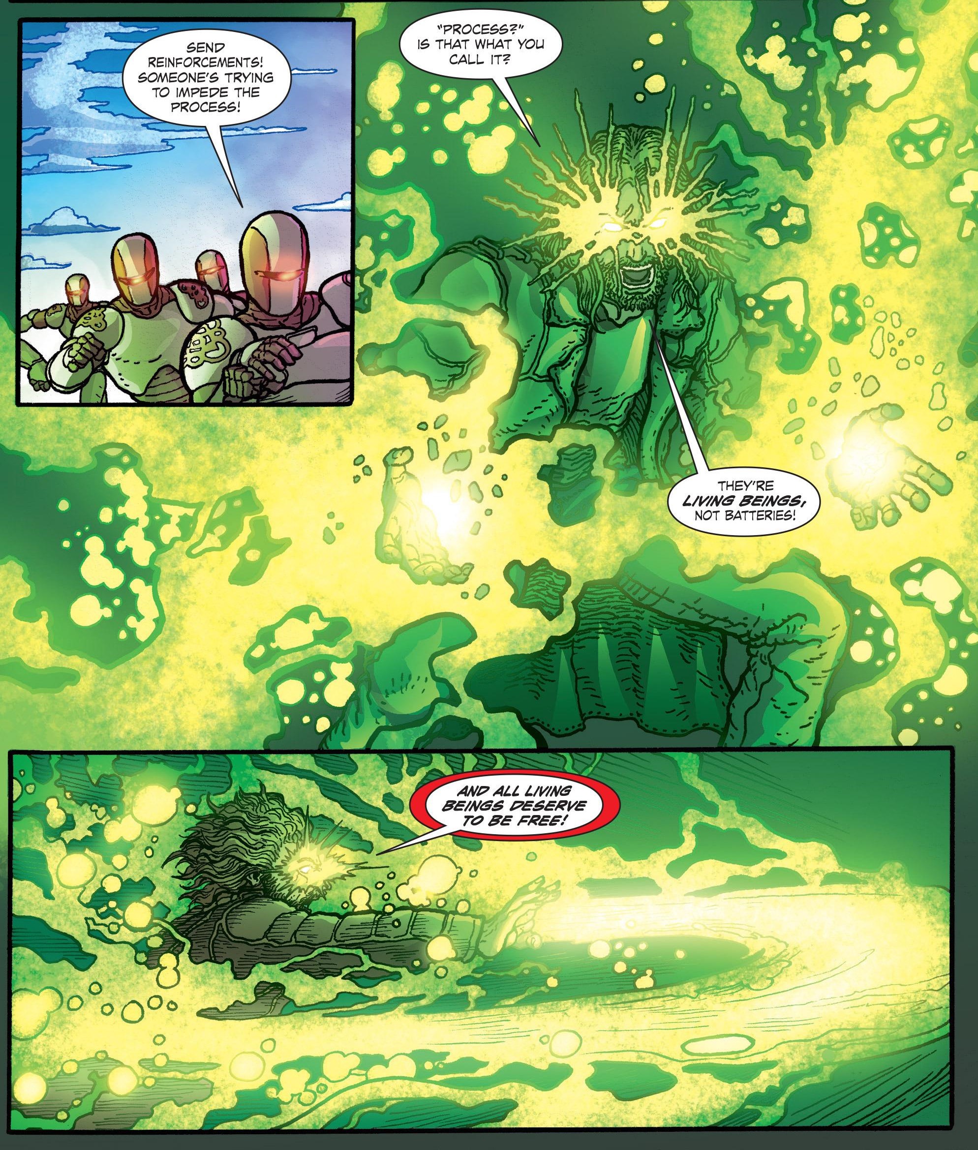 Claudio activates his Crowing Super Saiyan