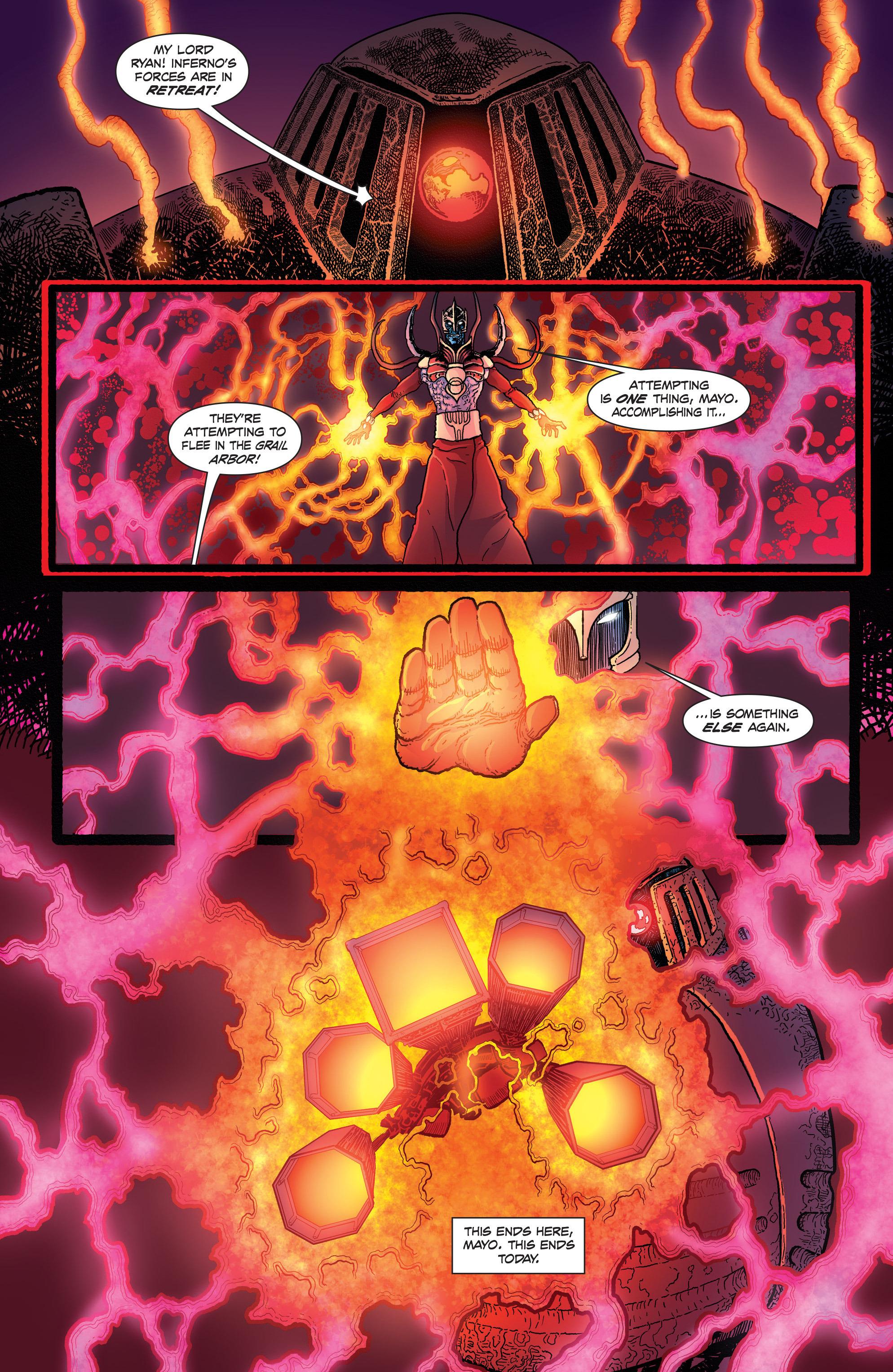 Ryan activates his Super Mech Powers